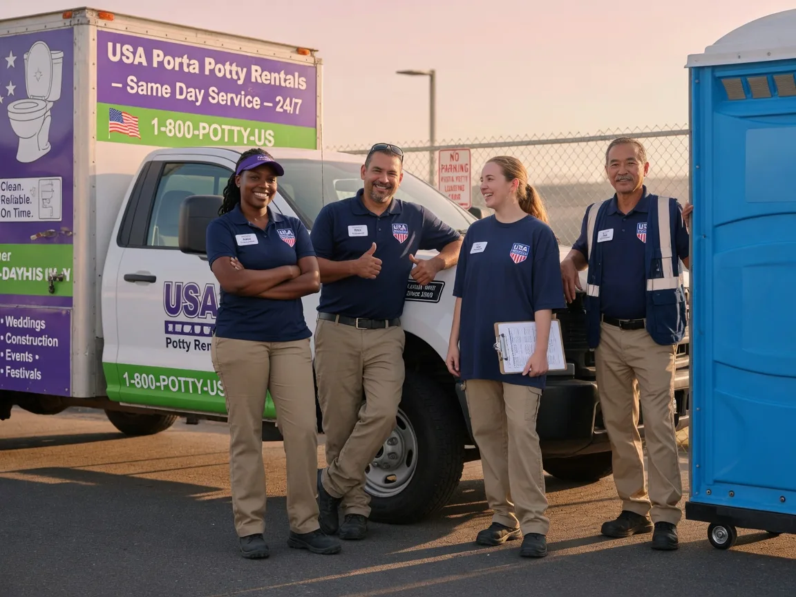 Porta Potty Rental company in Rineyville, KY